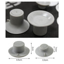 2X Small 2X Big Anti-slip Plastic Notebook Laptop Cooling Pads Stand AT3C