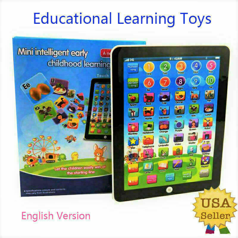 New Kids Children TABLET PAD Educational Learning Toys Gift For Boys Girls P5C2