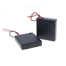 4 x AA 6V battery holder connector storage case box on/off switch with leadwirOZ