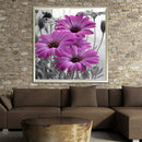 5D DIY Round Drill Diamond Daisy Flower Painting Cross Stitch Embroidery