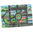City Traffic Road Carpet Playmat Rug For Cars & Train Game Toys Baby Children