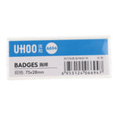 Simple Decent ID Badge Holder Name Badge Name Tag Holder &Pin Waterproof L