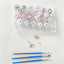 20"*16" DIY CANVAS UMBRELLA GIRL PAINT BY NUMBER ACRYLIC PAINTING KIT ROOM DECOR