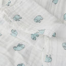 100% Cotton Baby Infant Swaddle Wrap Swaddling Blanket for 0-3 Years 2Pcs