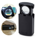 21mm Repairing Handheld Foldable LED Lighted Pull Type Magnifying Glass