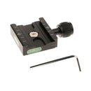QR-50 Aluminium Quick Release Plate QR Clamp with Gradienter Fits Arca Swiss RRS