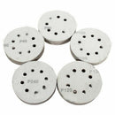 100Pcs 5in Sander Disc 60/80/100/120/240 Grit Sandpaper Sheet Hook Loop San F5I2