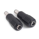 2.1x5.5mm Female to 5.0x7.4mm male dc power plug connector adapter for lap Ih Pg