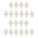Durable 20Pcs Acoustic Guitars Rhombus-shaped Fretboard Inlaid Dots Markers