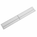 30cm DIY Sewing Patchwork Foot Aligned Ruler Quilting Grid Cutting Tailor C
