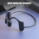 Bluetooth Bone Conduction Headphone Handsfree Wireless Headset (Black) A