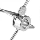 2Pcs Bbq Forks Iron Chrome Platingrotisserie Forks Spit Charcoal Chicken Gr
