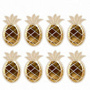 Disposable Tableware Party Paper Plates Napkins Pineapple Birthday Party Su B1U5