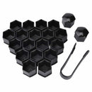 20PCS 21mm Car Hub Screw Cover Car Wheel Nut Lug Dust Cover Caps Bolt Rim BVO