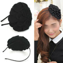 Stylish Elegant Lady Girl Women Cute Big Flower Hair Hoop Headband Bla GAI