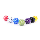 1PC D20 gaming dice twenty sided die number 1-20 for RPG game m ~ï¼ˆ