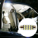 5Pcs/set White 41MM 12SMD Car Festoon Dome Map Interior LED Light Bulb Practical
