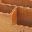 Multifunction Small Wooden Storage Box Case Wooden-Box Flower Box
