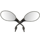 1 Pair 10mm Universal Scooter Motorcycle Mirrors Motorbike Bike Replacement