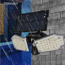 78 LED Dual Security Detector Solar Spot Light Motion Sensor Outdoor Floodlight
