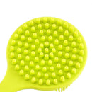 Long Handle Silicone Bath Brush Back Rub Massage Shower Cleaning Brushes