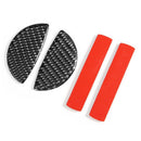 4pcs/set Carbon Fiber inner Door Handle Cover Trim For MINI Cooper F54 F55 F60