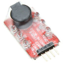 Loud hailer Lipo battery voltage alarm display Checker 2-3S LED display for I5V1