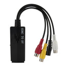 2 Pcs HDMI To AV RCA HD Audio Video Converter Cable To Female Cable For HDTV