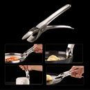 Stainless Steel Anti-scalding Pot Bowl Dishes Folder Clip Manual Home Oven Clamp