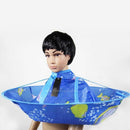Salon Family Kids Haircut Hairdresser Hair Cutting Cape Blue Cloak Clothes  K1B
