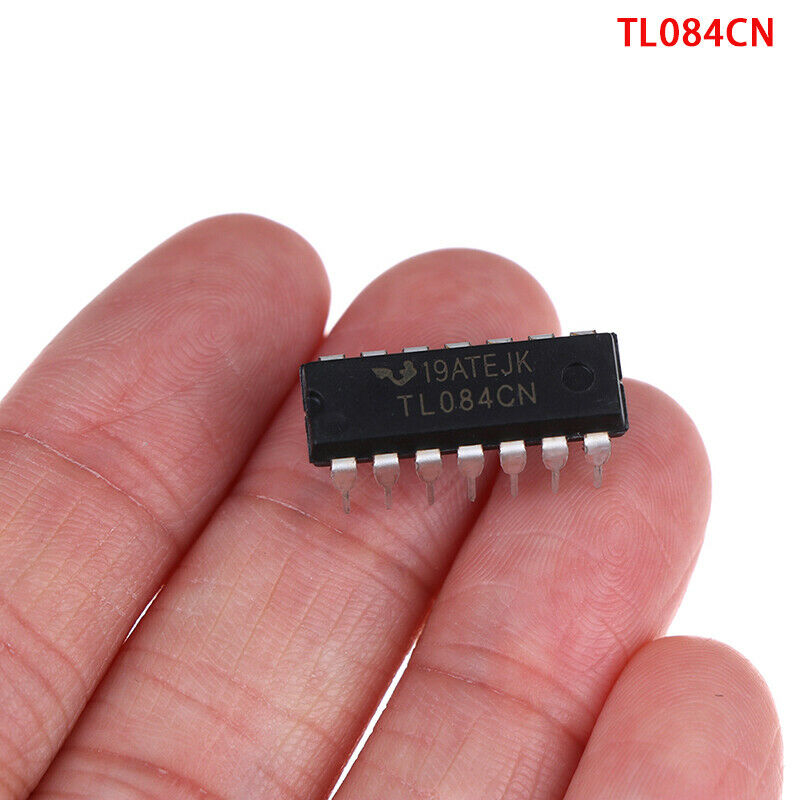 10 PCS TL084CN Inline DIP-14 Quad Operational Amplifier JFET Linear Buffer U Ew