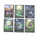 32PCS/Set Earth Wisdom Oracle Tarot Cards English Tarot Game Card Friend Par Hn