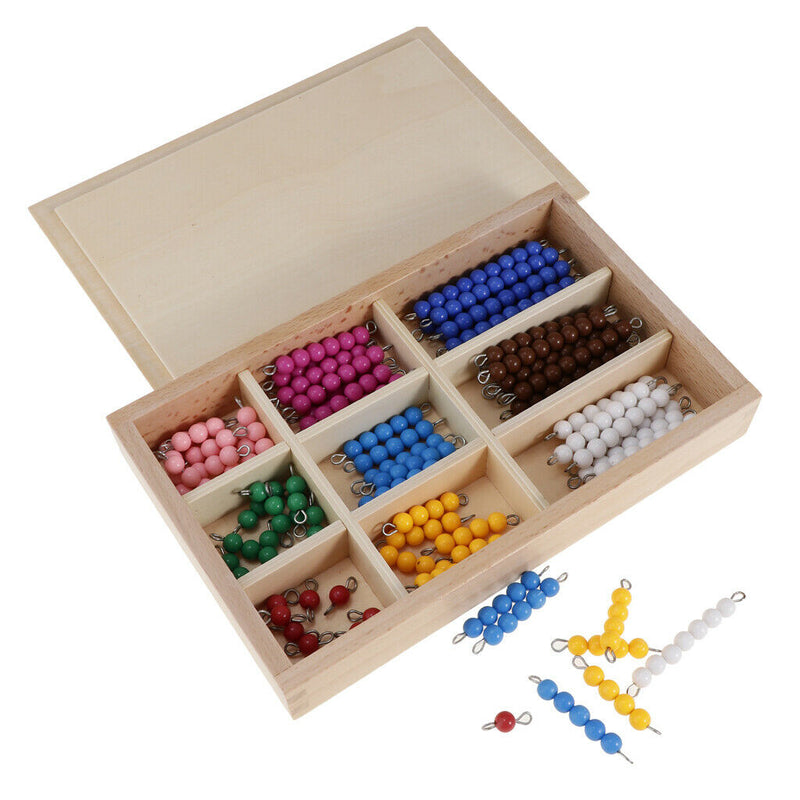 Montessori Math Materials Multiplication with Box for Early Preschool Learning
