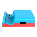 Type-C Game Console Dock for N-Switch HDMI to TV Video Converter (Blue Red)