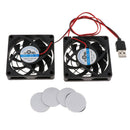PC Laptop Desktop Computer Router Fan USB Heatsink Radiator System Rapid Cooling