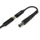 Type-C Female To 7406HP Straight Head With PD Chip Interface Laptop Adapter