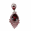 Fashion Women Wedding Jewelry Austrian crystal long crystal drop large crys K2K5