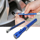 Car outdoor retractable flashlight / tire pressure detection pen set tool
