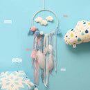 Led Dream Catcher Cloud Feather Dreamcatcher Girl Birthday Gift Baby Room D