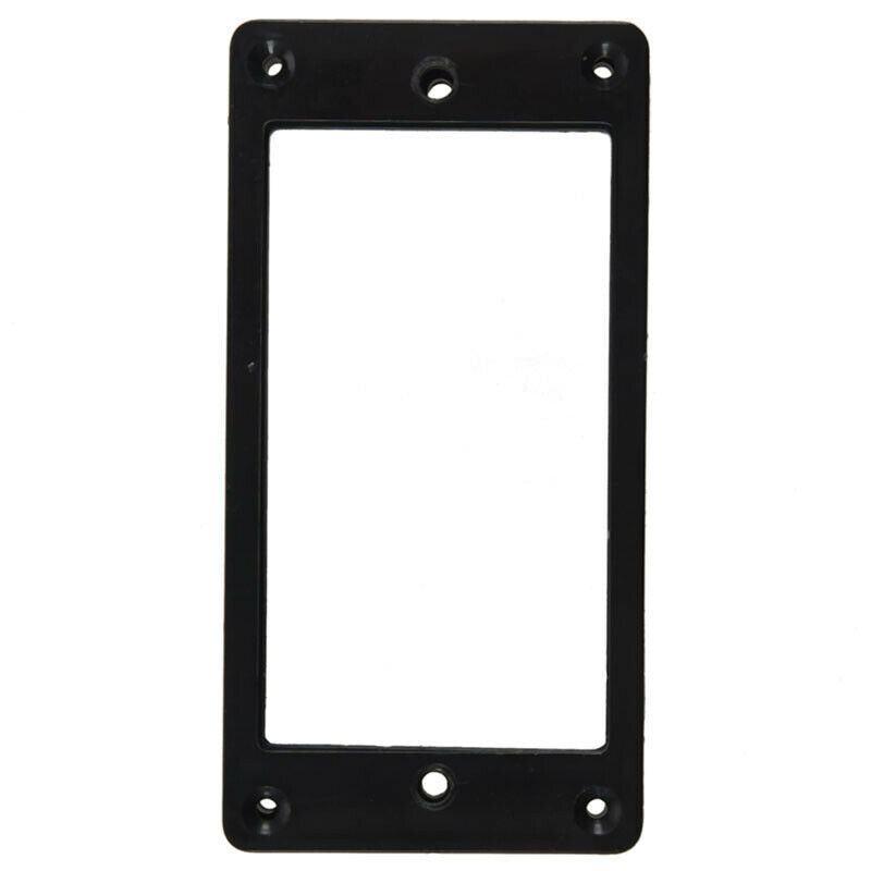 2Pcs Flat Humbucker Pickup Mounting Ring Frame ABS for Electric Guitar