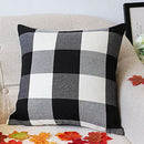 Buffalo Check Plaid Throw Pillow Covers Set of 4 Farmhouse Decorative Squar