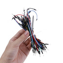 65x male to male solderless flexible breadboard jumper cable wires for arduin Gw