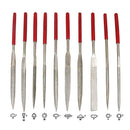 Diamond Needle File Set with Clean Brush Storage Box, Hand File for Metal G V6L7