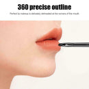 2-in-1 Beauty Retractable Lip Eyeliner Brushes Makeup 1pcs A Tools Cosmetic O5C5