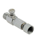 2x Quick Connection Connector Coupler with Air Flow Regulator 1/8 to 1/8 BS G2P8