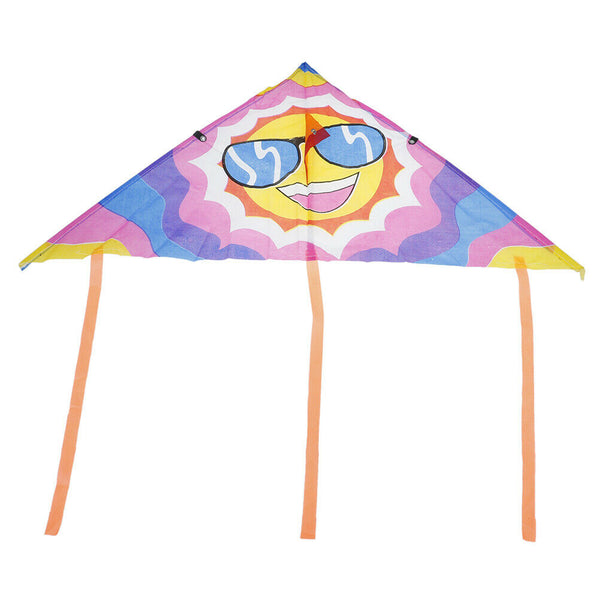 1Pc Cute cartoon kite foldable outdoor flying kite children kids sport toysJ BX