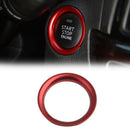 1pc Replacement Engine Start Key Push Button Ring Trim Alloy For Mazda CX-4/CX-5
