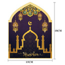 1Pack Eid Mubarak Party Banner Letters Pull Flag for Ramadan Decoration Islam OZ