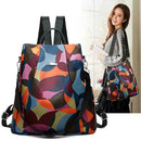 Oxford Backpack Women Anti Theft Outdoor Travel Daypack Shoulder Schoolbags