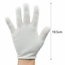 12Pairs Breathable Hand Protective Cotton Blends Work Wear Resistant Gloves J5I9